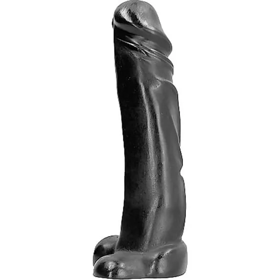 All Black Anal Dildo - 22 cm