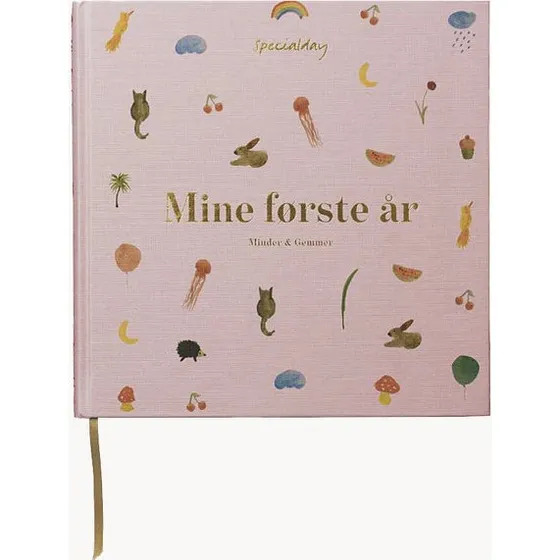 Barnets Bog 'Mine Første År' – Rosa (Special Edition)