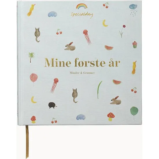 Mine Første År - Barnets Bog (Blå)