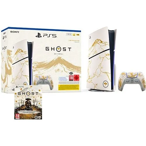 PlayStation PS5 Slim Ghost of Yōtei Gold - Limited Edition