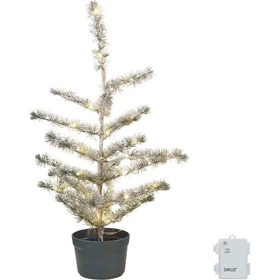 Sirius Alfred kunstigt juletræ med lys, 60 cm
