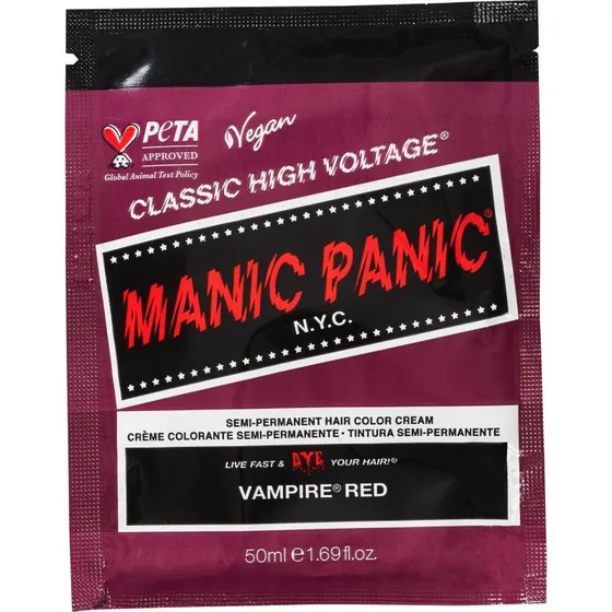 Manic Panic Classic High Voltage Vampire Red Sachet 50ml
