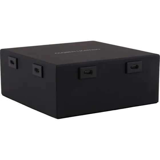Globen Lighting USB-C Opladningshub 75W med 8 adaptere, Sort