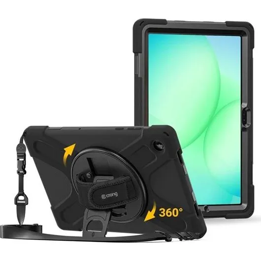 CRONG Defender Plus Cover til Samsung Galaxy Tab A11+ 10.9" - Sort