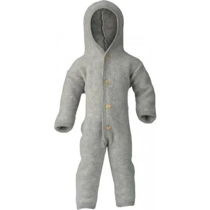 Engel Heldragt i 100% Økologisk Merinould m. Hætte