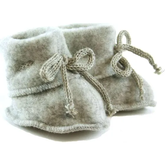 Engel Babyfutter i 100% merinould - Grey Melange