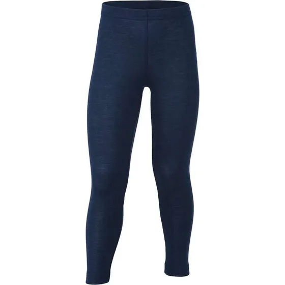Engel Uld/Silke Leggings - 70% Merinould (Navy)