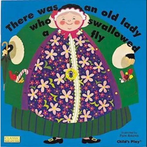 Pam Adams: There Was an Old Lady Who Swallowed a Fly - Bog