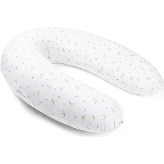 Doomoo Amme- og graviditetspude – Blomster (gul)