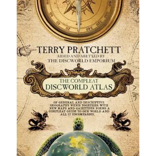 Terry Pratchett: The Discworld Atlas - Illustreret bog