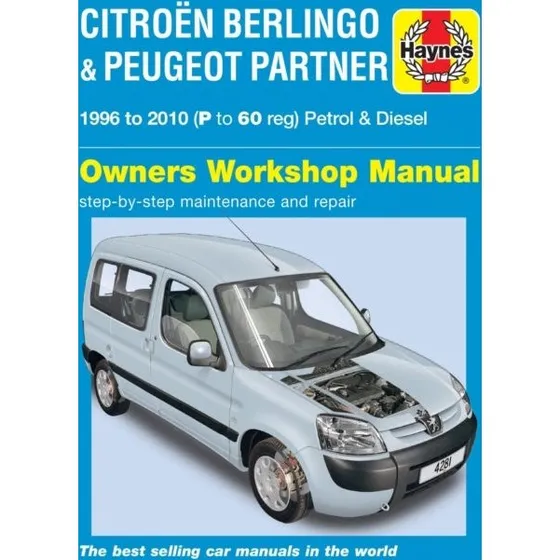 Haynes Reparationsmanual Citroen Berlingo & Peugeot Partner 96-10