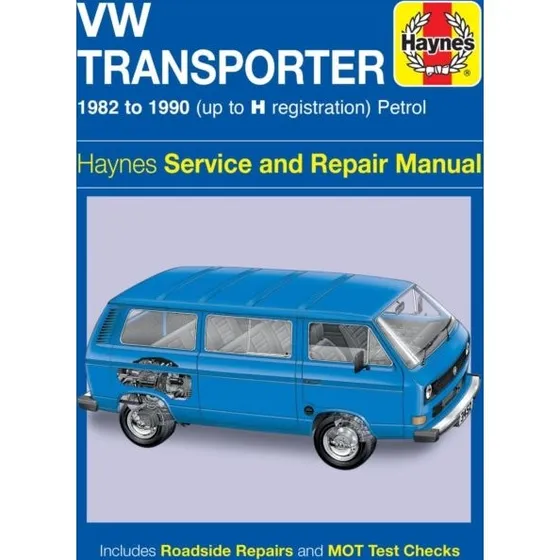Haynes Reparationsbog: VW Transporter Petrol (82-90) Vandkølet