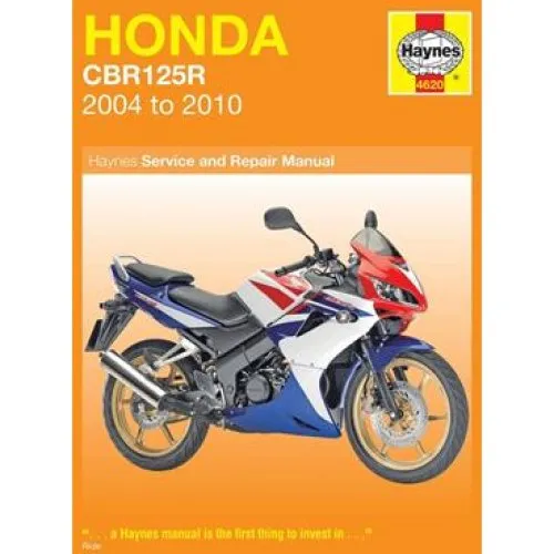 Honda CBR125R (04-10) Haynes Manual - Reparationsbog
