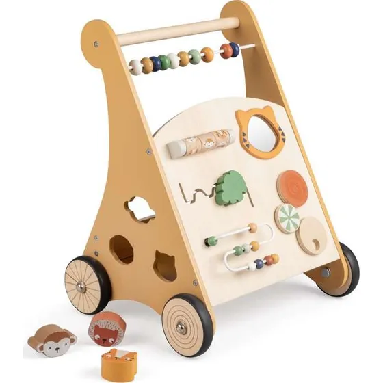 Sebra Aktivitetsgåvogn Wildlife – træ