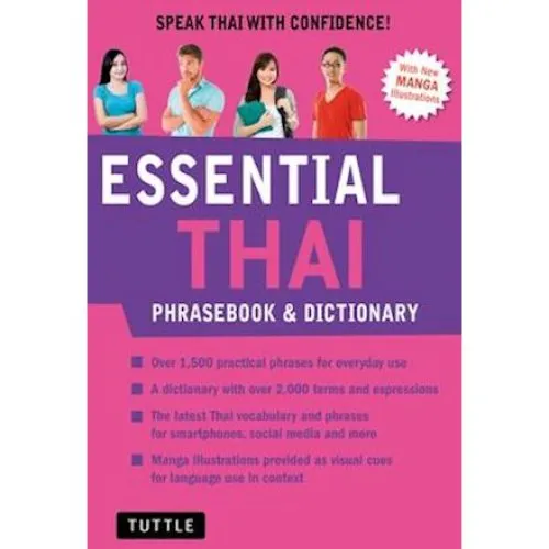 Essential Thai Phrasebook & Dictionary - Jintana Rattanakhemakorn