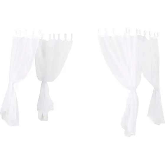 Sengehimmel 70x160 – Hvid transparent (ECO)