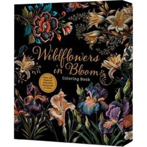 Wildflowers in Bloom Coloring Book - Editors of Chartwell Books