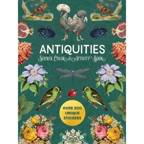Chartwell Books: Antiquities Sticker, Color & Activity Book
