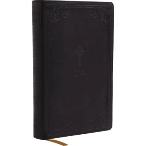 NRSV Catholic Edition Gift Bible - Black Leathersoft