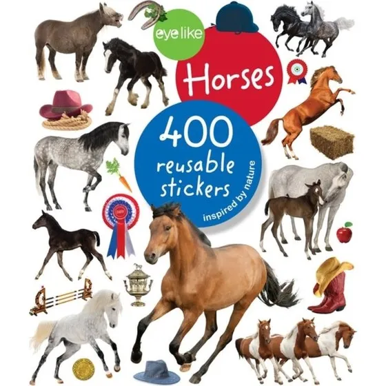 Eyelike Stickers: Horses - Workman Publishing