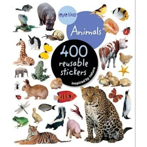 Workman Publishing Eyelike Stickers: Animals