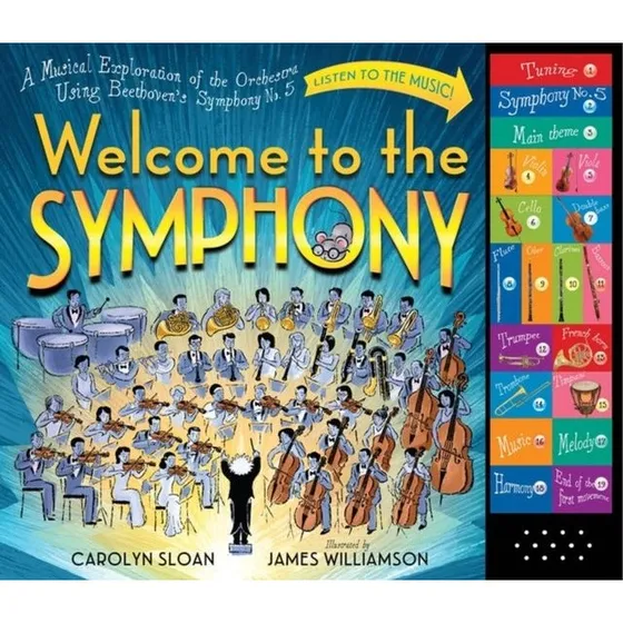 Welcome To The Symphony - Carolyn Sloan - Billedbog med lyd
