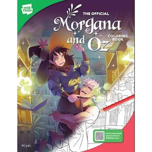 The Official Morgana and Oz Coloring Book