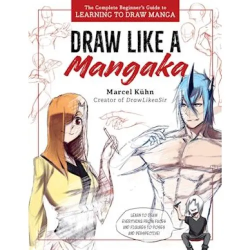 Marcel Kühn: Draw Like a Mangaka - Bog