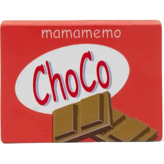 MaMaMeMo Trælegetøj - Chokoladebar