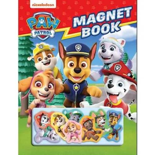 Paw Patrol Magnetbog med figurer og scener