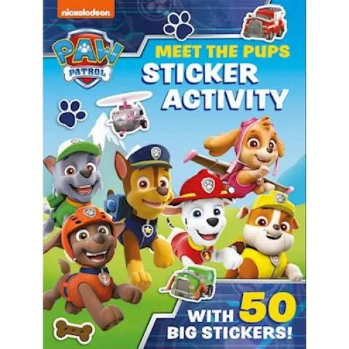 Paw Patrol: Meet the Pups Sticker Activity Bog