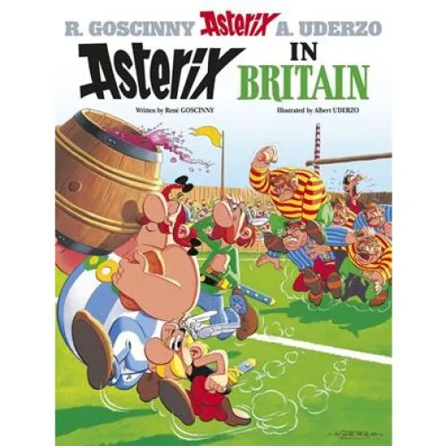 Asterix: Asterix in Britain - Album 8 af Uderzo & Goscinny