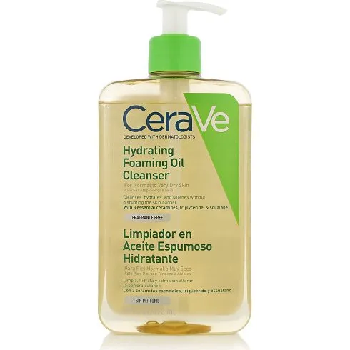 CeraVe Hydrating Foaming Oil Cleanser 473 ml