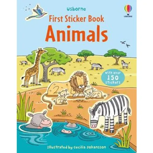 Jessica Greenwell: First Sticker Book Animals