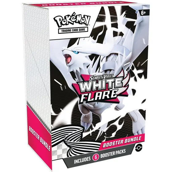 Pokémon Scarlet & Violet 10.5 White Flare Booster Bundle (6 boosters)
