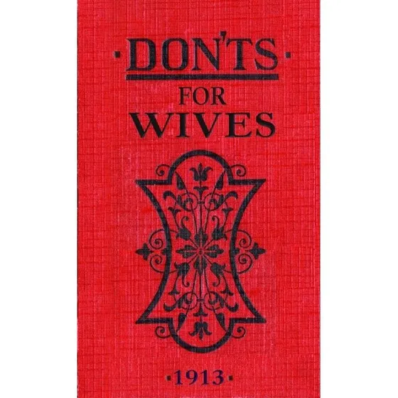 Don'ts for Wives - Blanche Ebbutt (Facsimile-udgave)