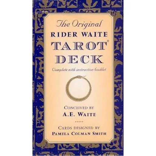 Rider Waite Tarot Deck - Original Tarotkort med vejledning