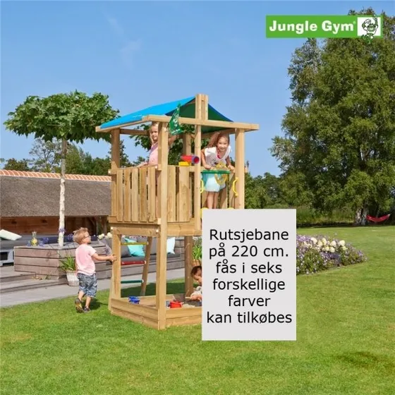 Jungle Gym Hut legetårn - komplet (ekskl. rutschebane)