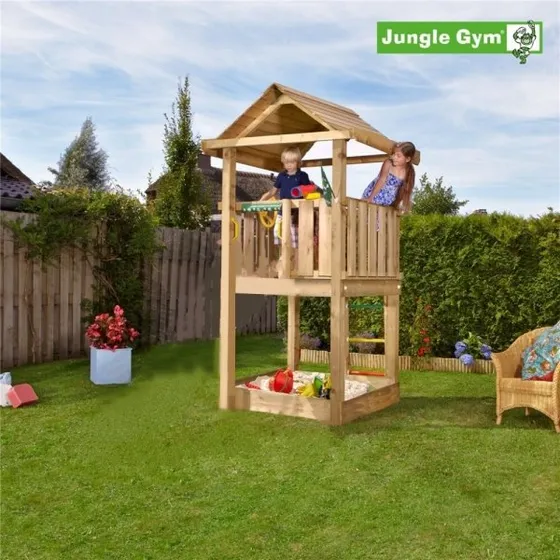 Jungle Gym House legetårn 125 cm platform – uden rutsjebane