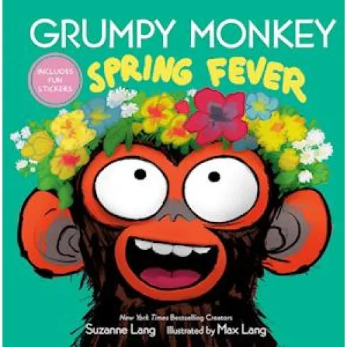 Grumpy Monkey Spring Fever - Suzanne Lang & Max Lang - Billedbog