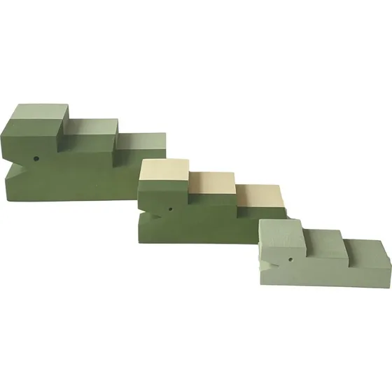 bObles Bade Krokodiller - St af 3 (Moss)