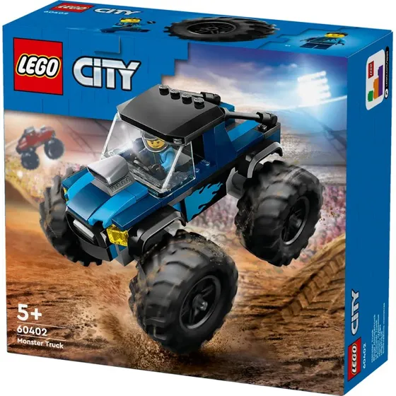LEGO City Blå Monstertruck 60402 - Byggesæt