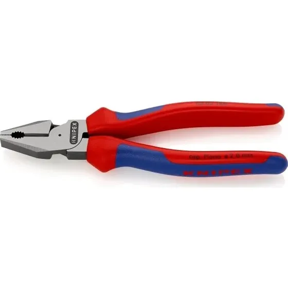 KNIPEX Kraft-kombinationstang 180 mm, sort flerkomponent-håndtag