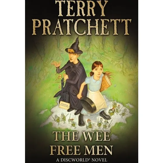 Terry Pratchett: The Wee Free Men (Trykt bog)