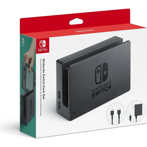 Nintendo Switch Dock Set – Opladnings- & HDMI-dock (Sort)