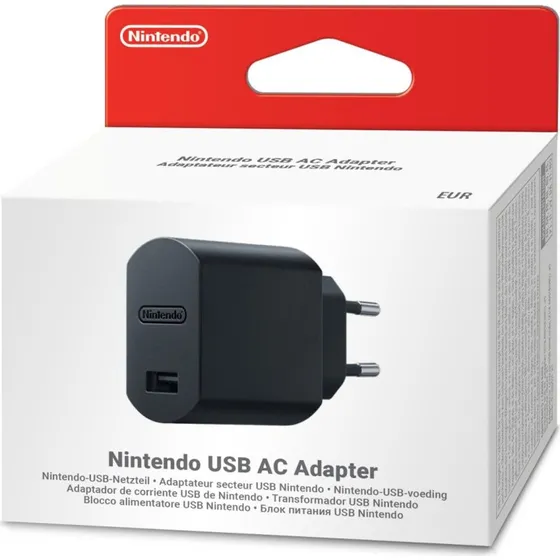 Nintendo USB AC Adapter til NES/SNES Mini og controllers