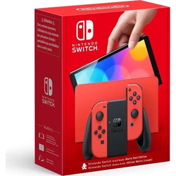 Nintendo Switch OLED – Mario Red Edition