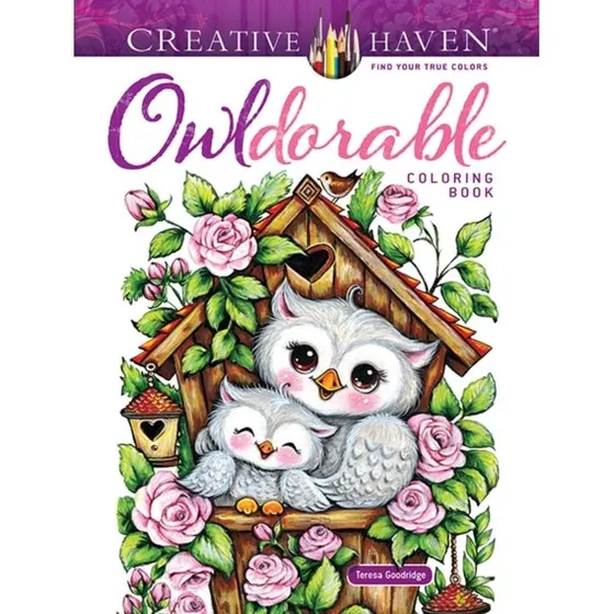 Creative Haven Owldorable Coloring Book af Teresa Goodridge