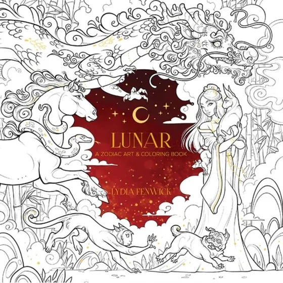 Lydia Fenwick: Lunar - Farvelægningsbog