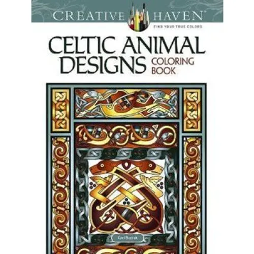 Creative Haven Celtic Animal Designs Coloring Book - Cari Buziak